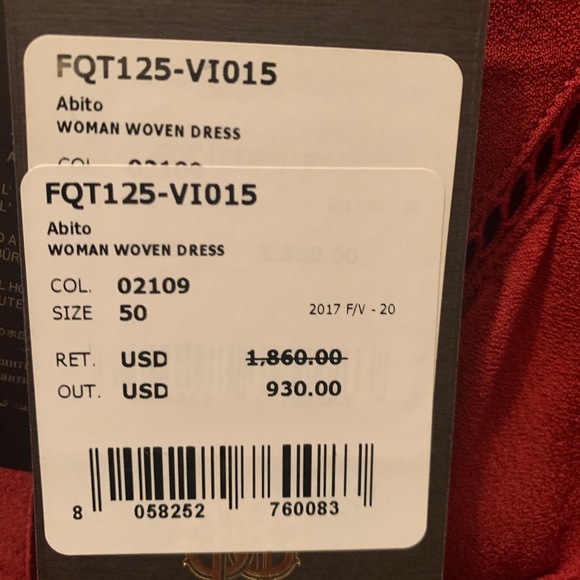 Roberto Cavalli Red Cutout Dress - Picture 5 of 5